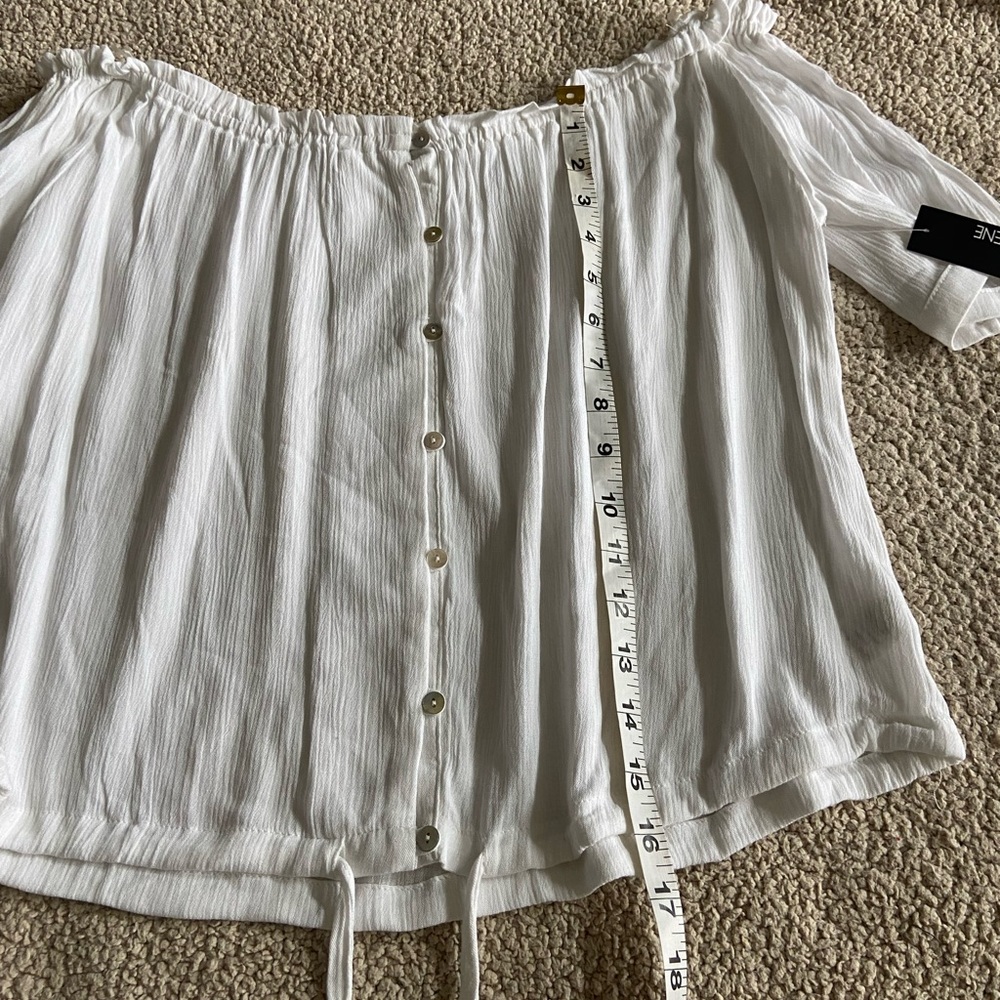 🔸 Ardene 🔸 white off the shoulder top - Picture 5 of 6